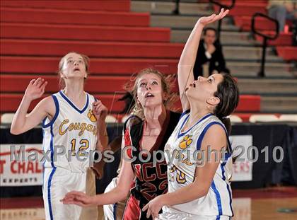 Thumbnail 2 in North County Christian vs. Calvary Baptist (CIF SS D6A Final) photogallery.