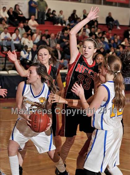Thumbnail 1 in North County Christian vs. Calvary Baptist (CIF SS D6A Final) photogallery.