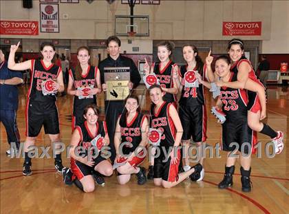 Thumbnail 2 in North County Christian vs. Calvary Baptist (CIF SS D6A Final) photogallery.