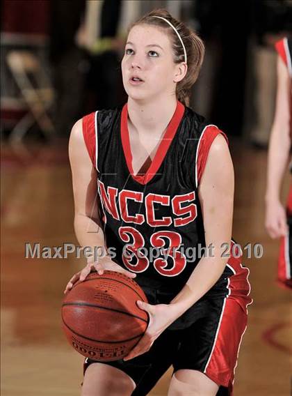 Thumbnail 2 in North County Christian vs. Calvary Baptist (CIF SS D6A Final) photogallery.