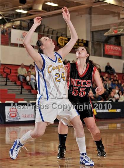 Thumbnail 3 in North County Christian vs. Calvary Baptist (CIF SS D6A Final) photogallery.