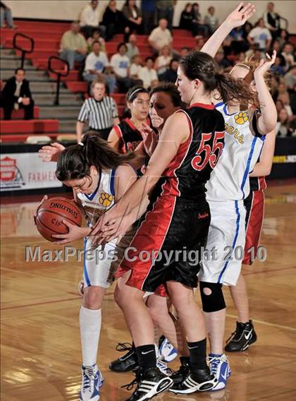 Thumbnail 3 in North County Christian vs. Calvary Baptist (CIF SS D6A Final) photogallery.