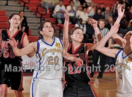 Thumbnail 2 in North County Christian vs. Calvary Baptist (CIF SS D6A Final) photogallery.