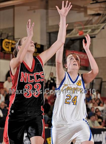 Thumbnail 3 in North County Christian vs. Calvary Baptist (CIF SS D6A Final) photogallery.