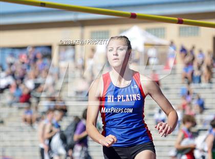 Thumbnail 1 in CHSAA Track and Field 1A Championships (Girls High Jump) photogallery.