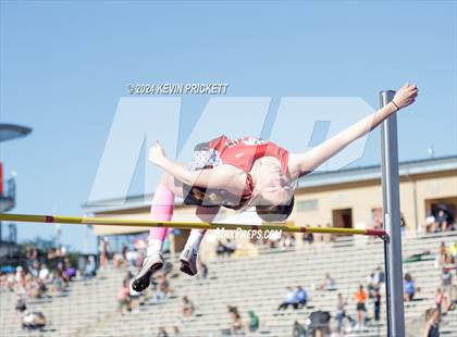 Thumbnail 3 in CHSAA Track and Field 1A Championships (Girls High Jump) photogallery.