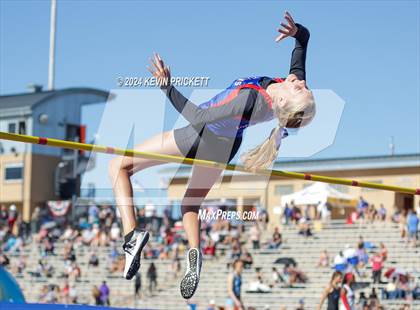 Thumbnail 1 in CHSAA Track and Field 1A Championships (Girls High Jump) photogallery.