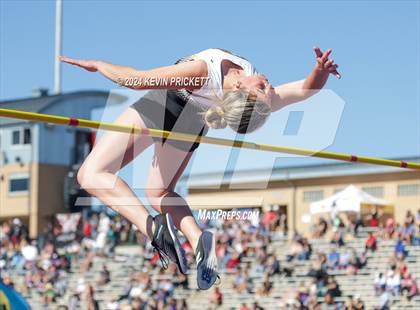 Thumbnail 1 in CHSAA Track and Field 1A Championships (Girls High Jump) photogallery.
