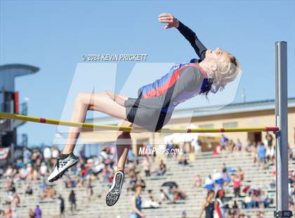 Thumbnail 2 in CHSAA Track and Field 1A Championships (Girls High Jump) photogallery.