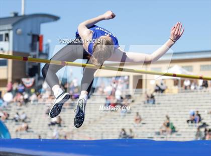 Thumbnail 1 in CHSAA Track and Field 1A Championships (Girls High Jump) photogallery.