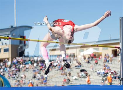 Thumbnail 1 in CHSAA Track and Field 1A Championships (Girls High Jump) photogallery.