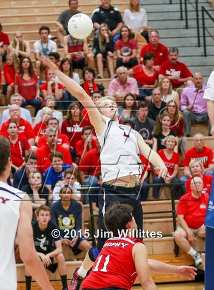 Thumbnail 3 in Brophy College Prep vs. Highland (AIA Division 1 Semifinal)  photogallery.