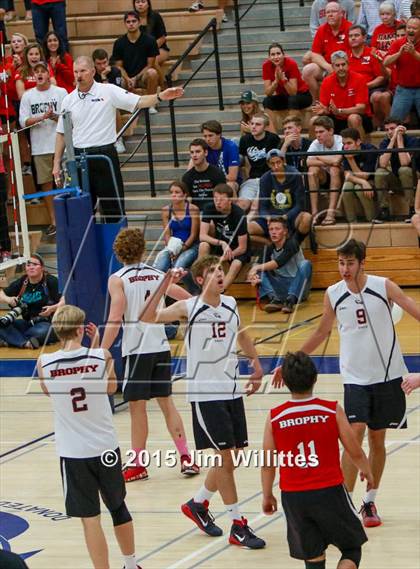Thumbnail 3 in Brophy College Prep vs. Highland (AIA Division 1 Semifinal)  photogallery.