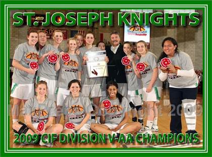 Thumbnail 3 in St. Joseph vs. Serra (CIF SS D5-AA Final) photogallery.