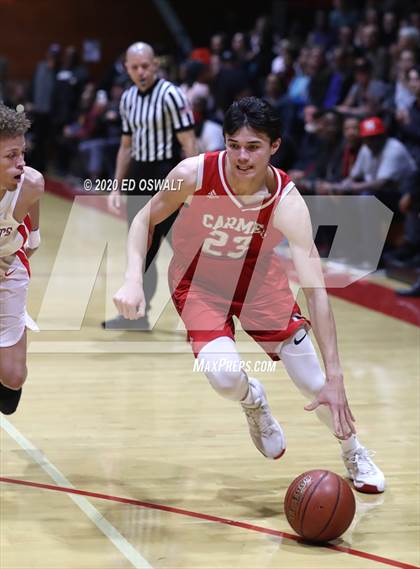Thumbnail 2 in Carmel @ Saint Mary's (CIF NorCal Region D3 Final) photogallery.