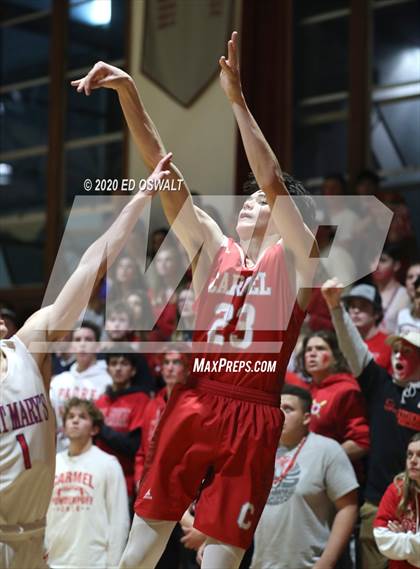Thumbnail 2 in Carmel @ Saint Mary's (CIF NorCal Region D3 Final) photogallery.