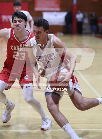 Thumbnail 3 in Carmel @ Saint Mary's (CIF NorCal Region D3 Final) photogallery.