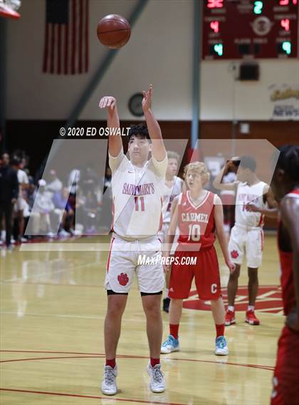 Thumbnail 1 in Carmel @ Saint Mary's (CIF NorCal Region D3 Final) photogallery.