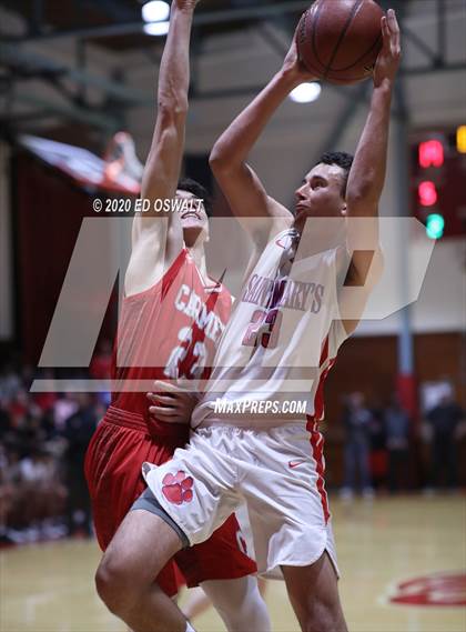 Thumbnail 2 in Carmel @ Saint Mary's (CIF NorCal Region D3 Final) photogallery.