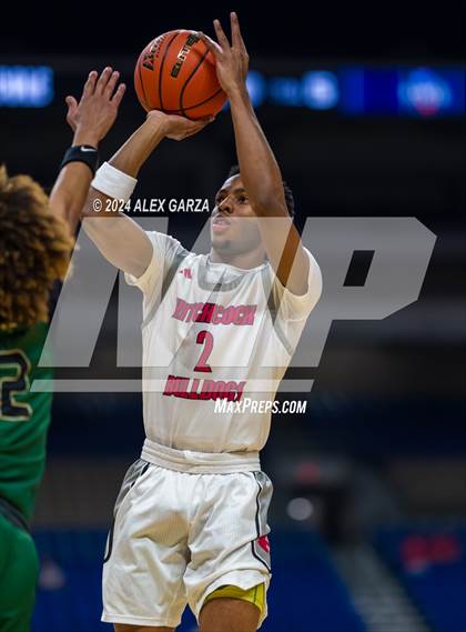 Thumbnail 2 in Hitchcock vs Cole (UIL 3A Basketball Semifinal) photogallery.