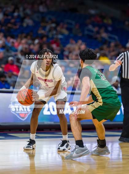 Thumbnail 1 in Hitchcock vs Cole (UIL 3A Basketball Semifinal) photogallery.