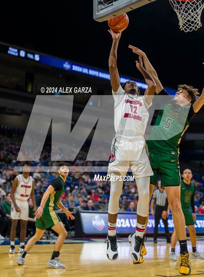 Thumbnail 1 in Hitchcock vs Cole (UIL 3A Basketball Semifinal) photogallery.