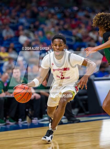 Thumbnail 3 in Hitchcock vs Cole (UIL 3A Basketball Semifinal) photogallery.