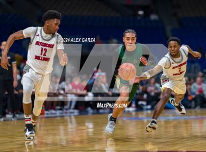 Thumbnail 1 in Hitchcock vs Cole (UIL 3A Basketball Semifinal) photogallery.