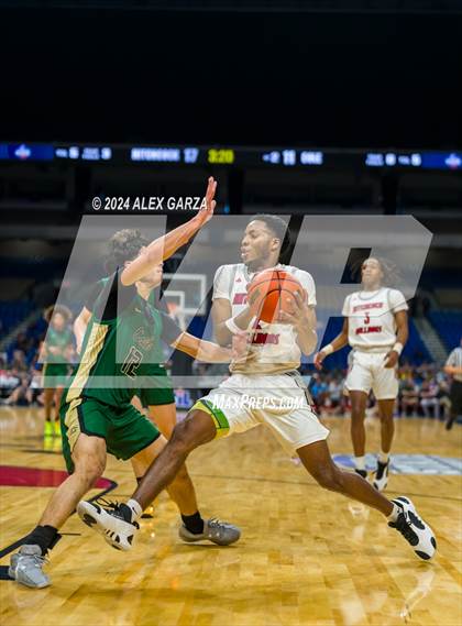 Thumbnail 3 in Hitchcock vs Cole (UIL 3A Basketball Semifinal) photogallery.