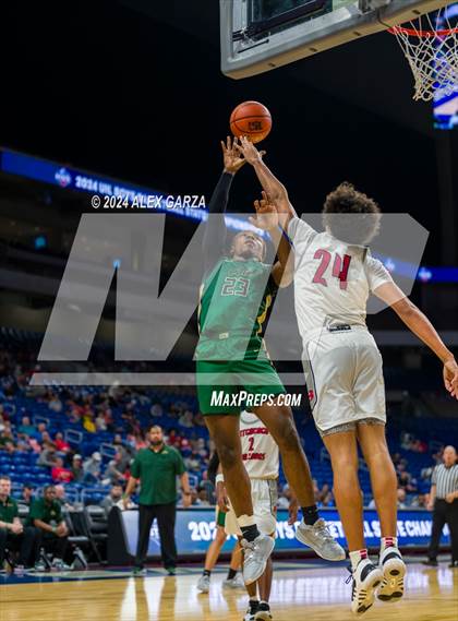 Thumbnail 3 in Hitchcock vs Cole (UIL 3A Basketball Semifinal) photogallery.