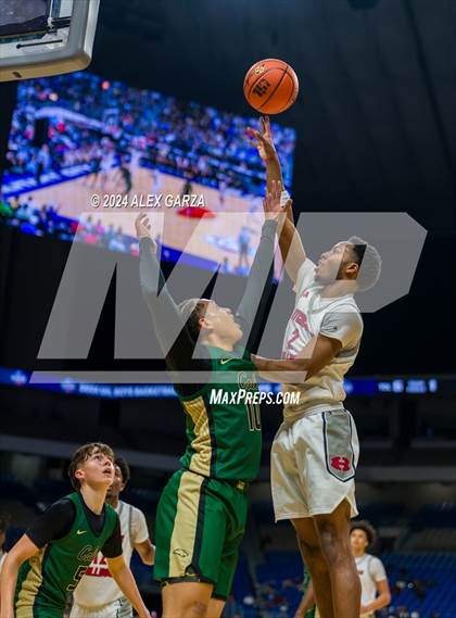 Thumbnail 3 in Hitchcock vs Cole (UIL 3A Basketball Semifinal) photogallery.