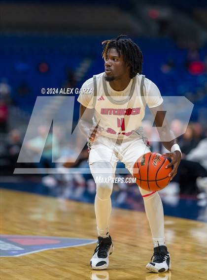 Thumbnail 3 in Hitchcock vs Cole (UIL 3A Basketball Semifinal) photogallery.