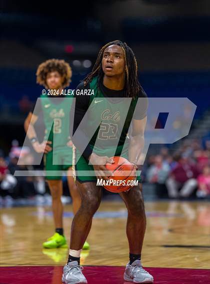 Thumbnail 1 in Hitchcock vs Cole (UIL 3A Basketball Semifinal) photogallery.