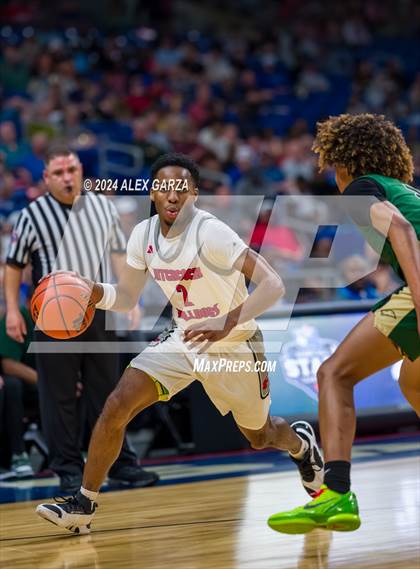 Thumbnail 2 in Hitchcock vs Cole (UIL 3A Basketball Semifinal) photogallery.