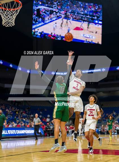 Thumbnail 3 in Hitchcock vs Cole (UIL 3A Basketball Semifinal) photogallery.