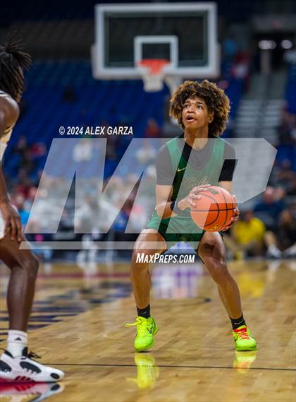 Thumbnail 3 in Hitchcock vs Cole (UIL 3A Basketball Semifinal) photogallery.