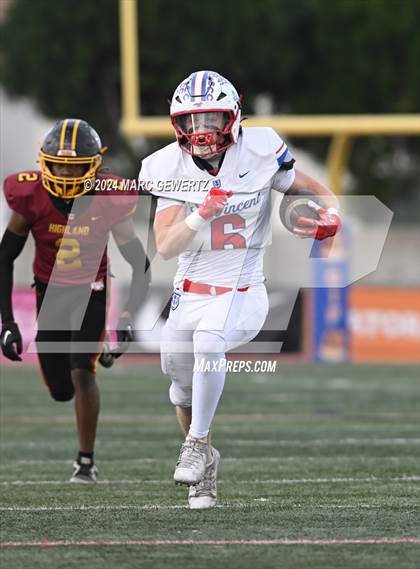 Thumbnail 2 in St. Vincent de Paul @ Highland (CIF 4-AA Final) photogallery.