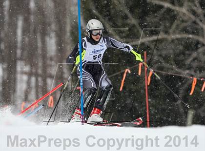 Thumbnail 1 in NYSPHSAA Alpine Championships (Slalom 1st Run - Bibs 31-63) photogallery.