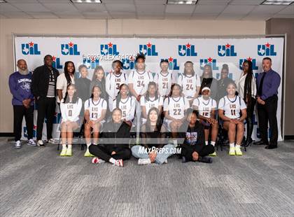 Thumbnail 1 in Cuero vs. Lincoln (UIL 4A Basketball Division II Final Medal Ceremony) photogallery.