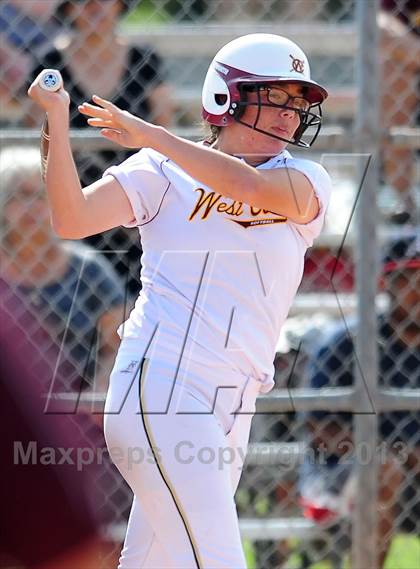 Thumbnail 1 in West Covina @ Charter Oak (CIF SS Playoffs) photogallery.