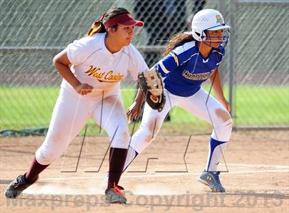 Thumbnail 2 in West Covina @ Charter Oak (CIF SS Playoffs) photogallery.
