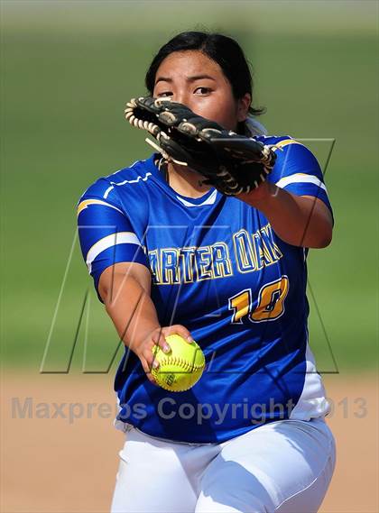 Thumbnail 2 in West Covina @ Charter Oak (CIF SS Playoffs) photogallery.