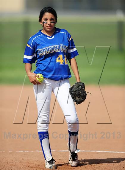 Thumbnail 1 in West Covina @ Charter Oak (CIF SS Playoffs) photogallery.