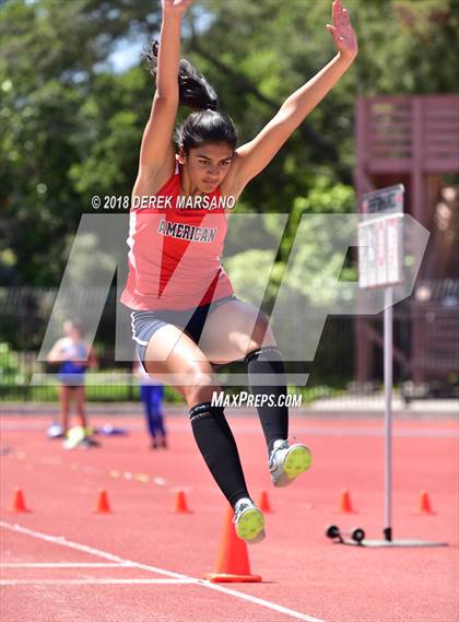 Thumbnail 3 in Serra Top 7 San Mateo (Girls Long Jump) photogallery.