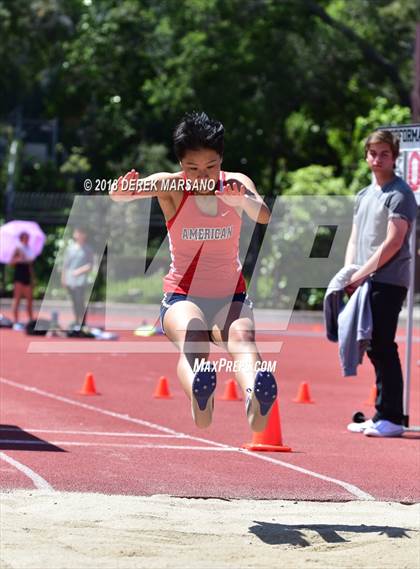 Thumbnail 1 in Serra Top 7 San Mateo (Girls Long Jump) photogallery.