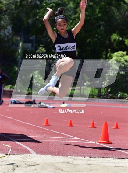 Thumbnail 1 in Serra Top 7 San Mateo (Girls Long Jump) photogallery.