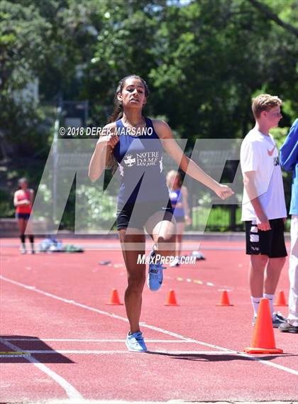 Thumbnail 2 in Serra Top 7 San Mateo (Girls Long Jump) photogallery.