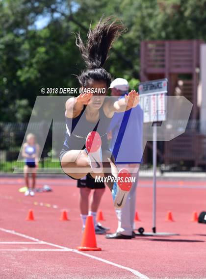 Thumbnail 2 in Serra Top 7 San Mateo (Girls Long Jump) photogallery.