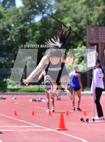 Thumbnail 3 in Serra Top 7 San Mateo (Girls Long Jump) photogallery.