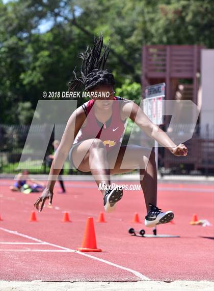 Thumbnail 3 in Serra Top 7 San Mateo (Girls Long Jump) photogallery.